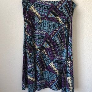 💜Beautiful Lularoe Azure Skirt💜